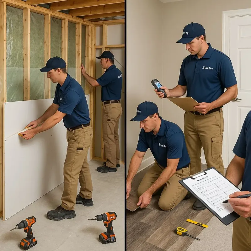 Repairs and Reconstruction process in San Pedro, CA